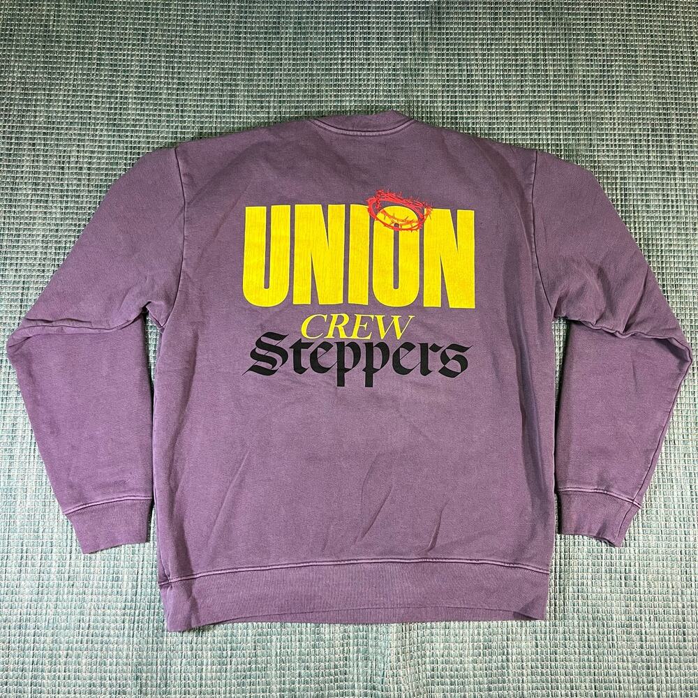 Kendrick Lamar x Union Crewneck Sweatshirt  Damn Big Steppers‎ Tour New